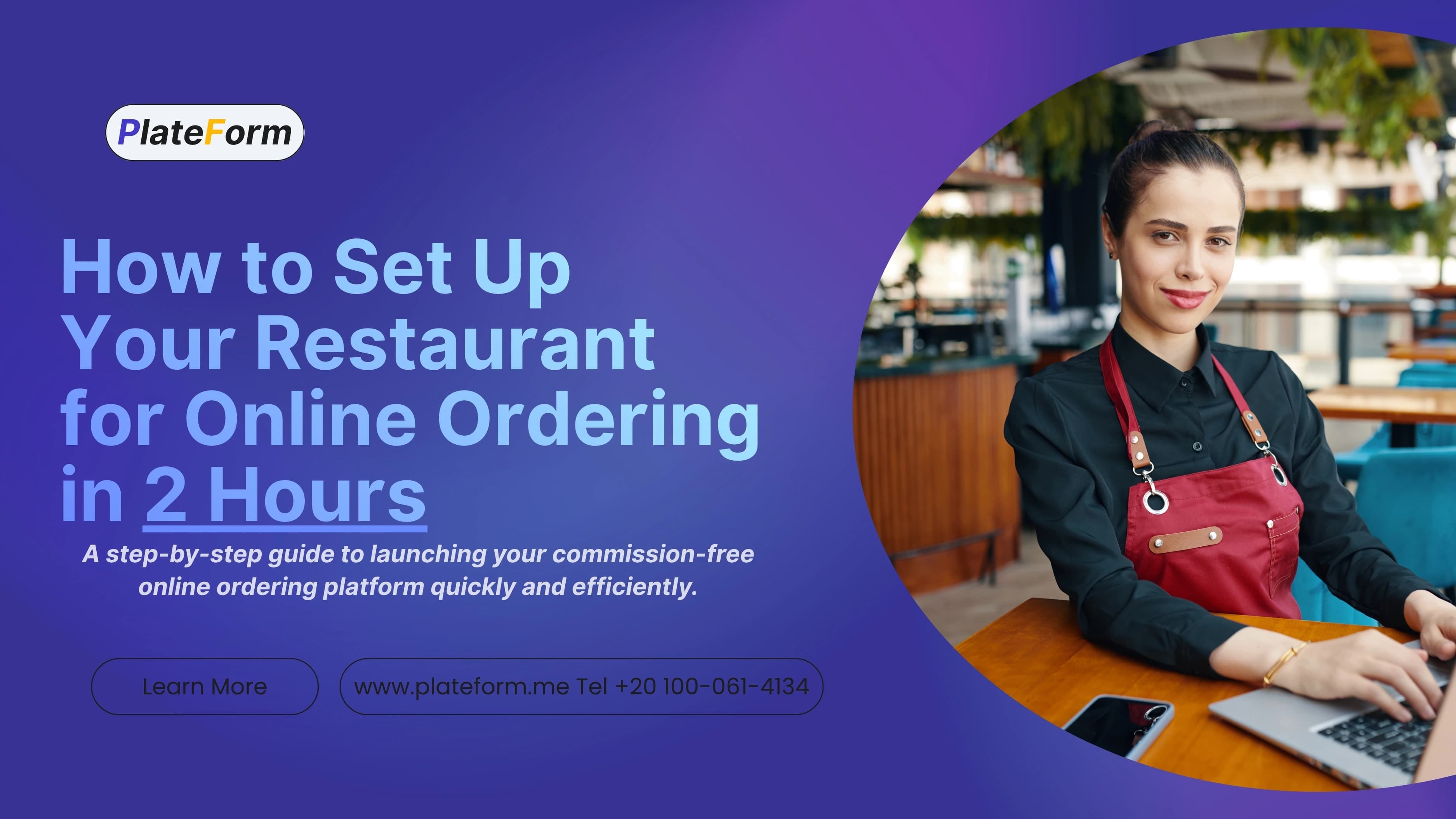 How to Set Up Your Restaurant for Online Ordering in 2 Hours